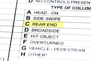 information on an accident report
